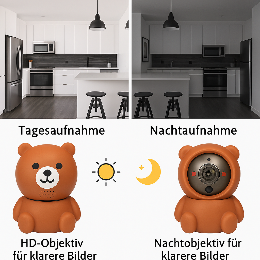 babybuddy® Bären-Babykamera